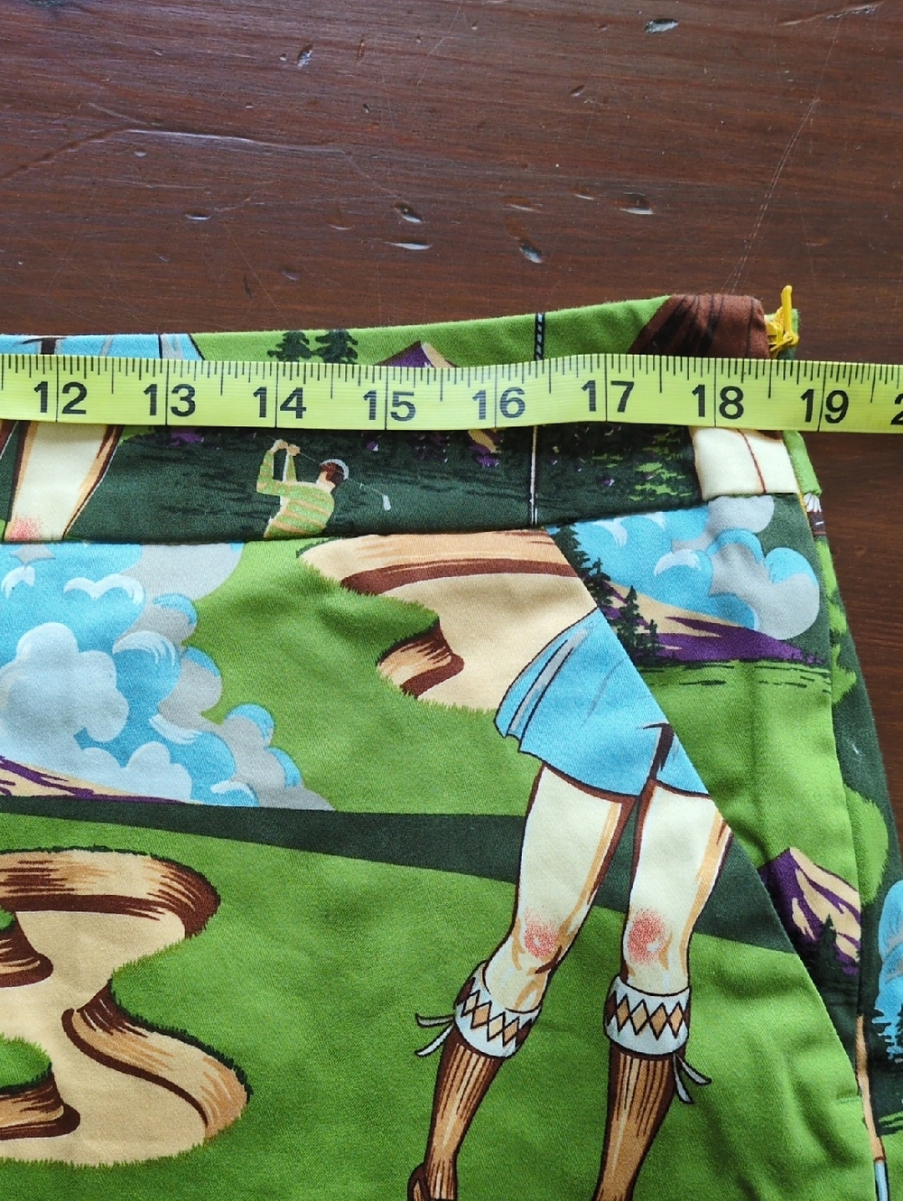Loudmouth Ladies | Birds of Paradise Retro Pinup Print Women's Golf Skort 14 - Picture 11 of 12
